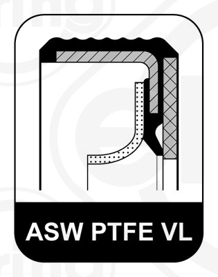 457.220, Wellendichtring, Kurbelwelle, ELRING, 5010359807, 15065500, 16-340990004, 20026913, 35145, 50-319612-00, 520444, 6.20503, 81-37933-00, NA5463, P77004-01, 20026913B, 520756, 5003087029